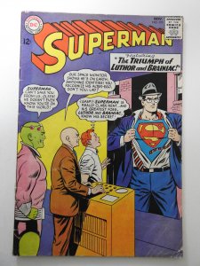 Superman #173 (1964) VG Condition cover detached bottom staple