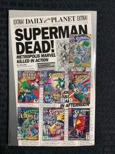 1993 THE DEATH OF SUPERMAN 1st Printing SC TPB DC Comics