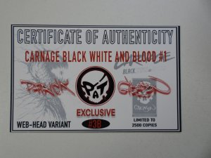 Carnage: Black, White & Blood #1 (2021) W/ COA NM- Condition