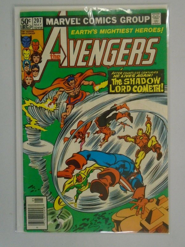 Avengers #207 Newsstand edition 4.0 VG (1981 1st Series)