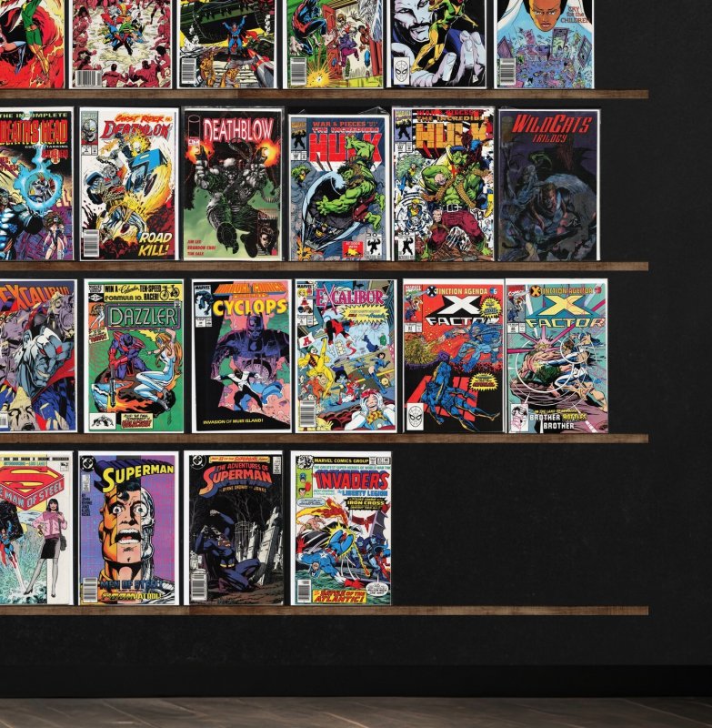 Huge Lot 150+ Comics with X-Factor, Excalibur, Alpha Flight & More!