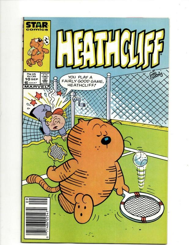 Lot Of 9 Comics Heathcliff # 2 3 4 5 7 8 9 10 Healthcliff's Funhouse # 10   WS2