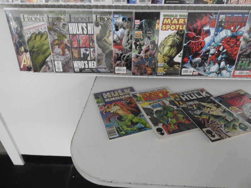 Huge Lot of 130+ Comics W/ Hulk, What If?, Spider-Man! Avg. VF+ Condition!