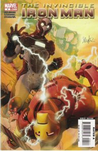 Invincible Iron Man #4 (2008)  NM+ to NM/M  original owner