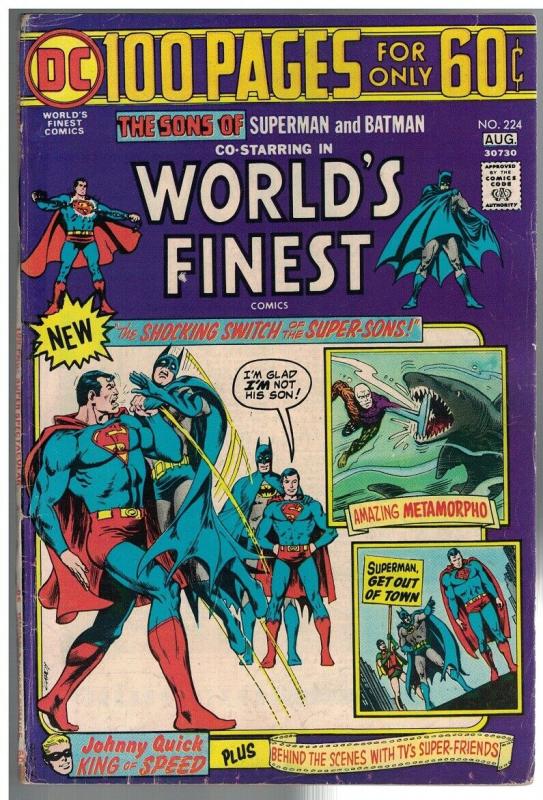 WORLDS FINEST 224 VG Aug. 1974