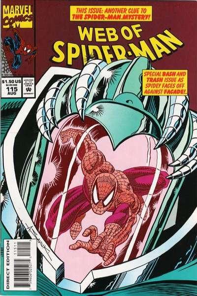 Web of Spider-Man (1985 series) #115, VF+ (Stock photo)