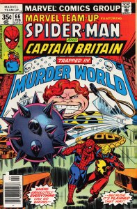 Marvel Team-Up #66 (1978) Captain Britain [Key Issue]