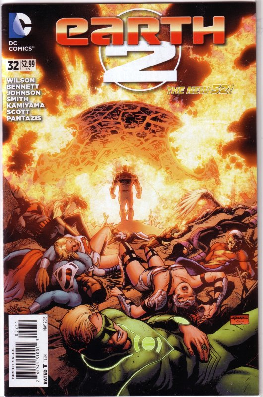 Earth 2 #2,23,25-32; Earth 2: Society  #1-17 +++ (set of 30) New 52