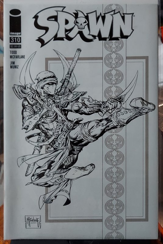 Spawn  #310 NM MCFARLANE - B&W