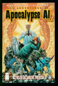 APOCALYPSE AL #1 RETAILER EXCLUSIVE PREVIEW- RARE IMAGE COMIC VF