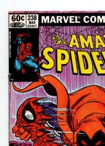 The Amazing Spider-Man #238 newsstand - 1st Hobgoblen - Tattooz intact -1983- FN