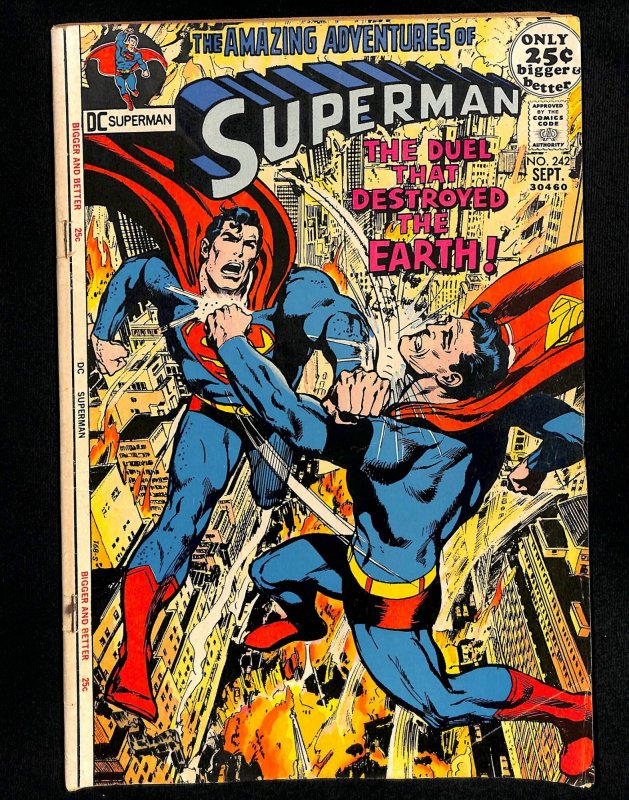 Superman #242 Neal Adams Cover!