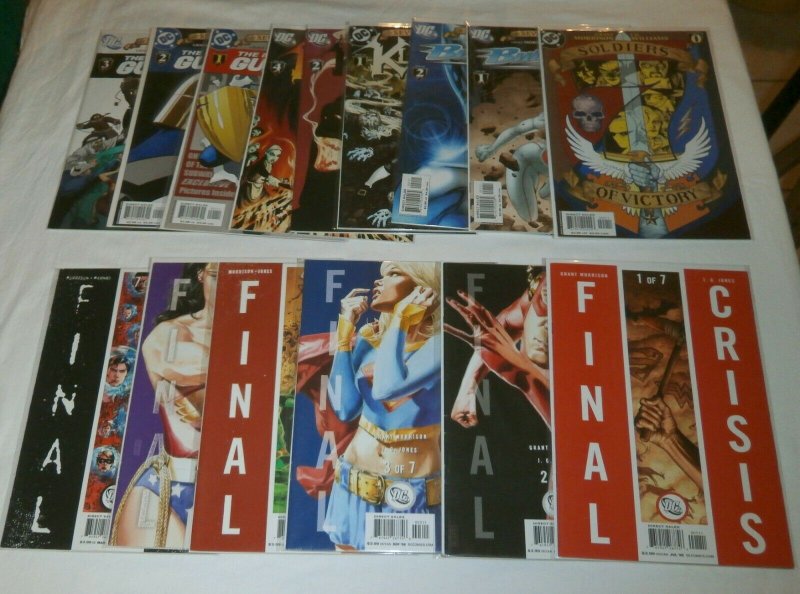 Seven Soldiers/Final Crisis Klarion Bulleteer + Grant Morrison comics lot of 26