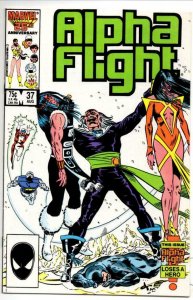 ALPHA FLIGHT #37, VF/NM, Marvel, 1983 1986, more in store 