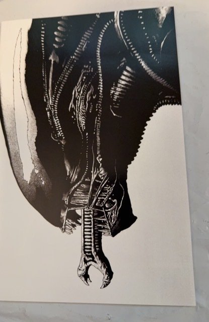 Alien #1 Charest Black and White Cover (2022)