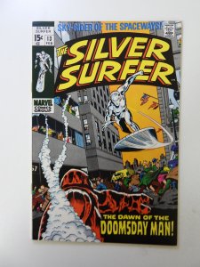 The Silver Surfer #13 (1970) FN/VF condition stamp back cover