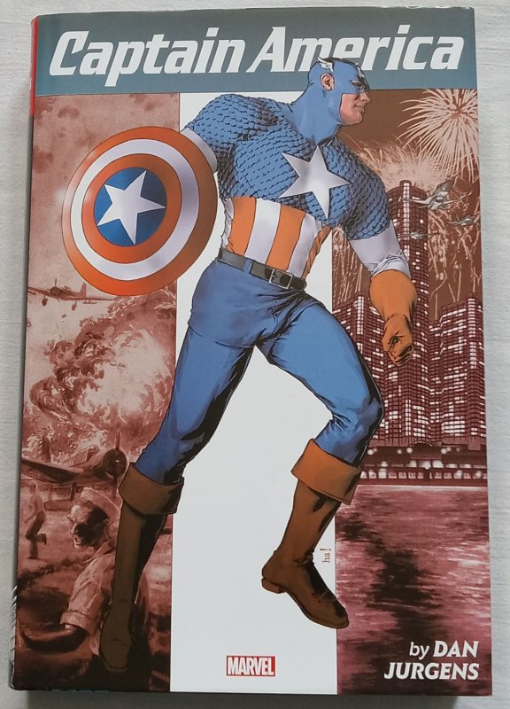 Marvel Omnibus Captain America by Dan Jurgens Ha Variant Cover (2021) 1998 24-50