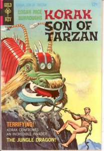 KORAK SON OF TARZAN 22 F+   1968 COMICS BOOK