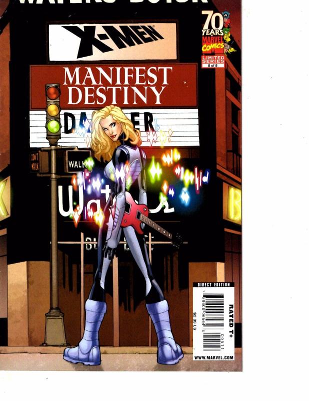 Lot Of 2 Marvel Comics X-Men Manifest #5 and Silver Surfer Warlock #1 JB4