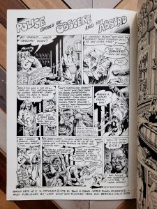 Harold Hedd #2 (1973) 1st Print Last Gasp Rand Holmes Story, Art Underground 5.0