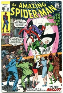 Amazing Spider-man #91 1970- Marvel Bronze Age F/VF