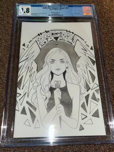 Buffy the Vampire Slayer 19 (2020), Peach Momoko 1:25 Sketch Variant, CGC 9.8