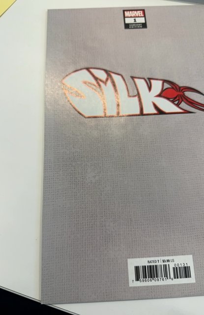 SILK #1 JEEHYUNG LEE 1:100 INCENTIVE VIRGIN VARIANT SPIDER-MAN VENOM RARE
