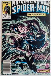 The Spectacular Spider-Man #132 NEWSSTAND (VF)(1987)