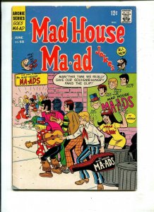 ARCHIES MAD HOUSE #68 MA-AD JOKES! 1969!
