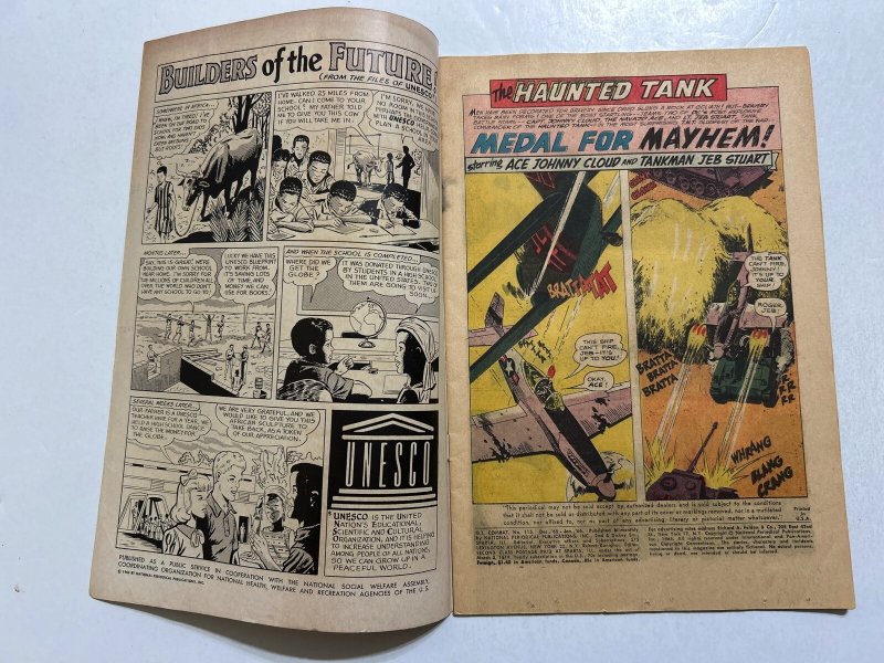 GI Combat #115 G/VG 3.0 DC Comics 1965 Haunted Tank