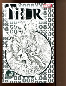 Thor #8 - Phantom Sketch Variant. Jane Foster Revealed as Thor. (9.0/9.2) 2015