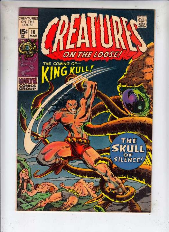 Creatures on the Loose #10 (Mar-71) VF High-Grade King Kull