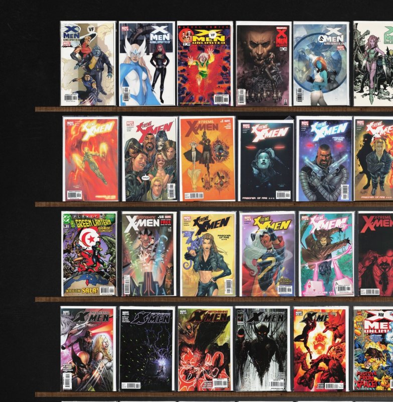 Huge Lot 140+ Comics with X-Men Unlimited, Astonishing X-Men & More!