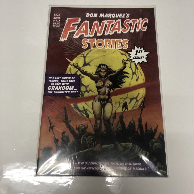 Fantastic Stories (2001) # 1 (NM) Variant Cover • Donald Marquez • Certificated