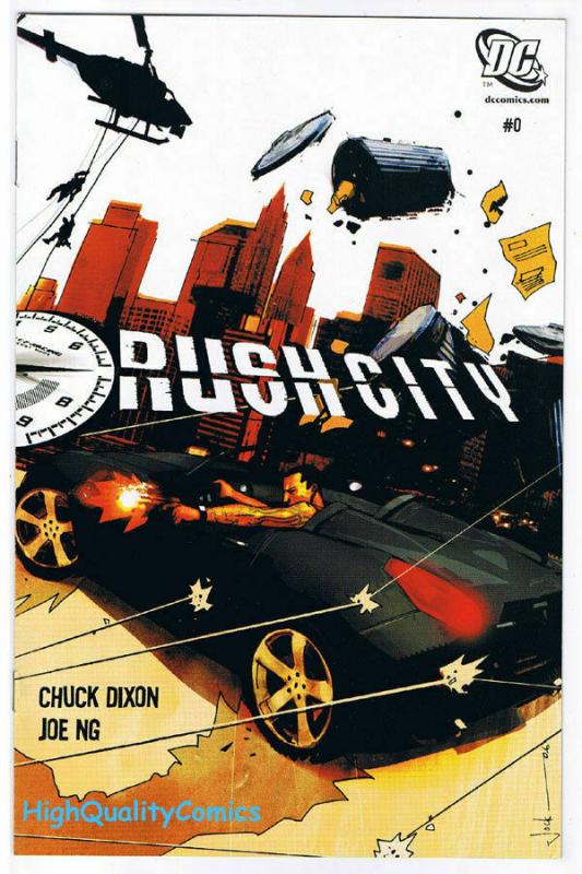 RUSH CITY #0, Preview, Promo, Chuck Dixon, 2006, NM, lots more items in r store