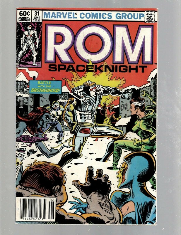 Lot of 14 ROM Marvel Comic Books #24 26 28 31 34 35 36 37 38 39 42 43 44 45 SB4