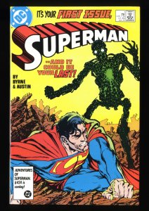 Superman (1987) #1 VF/NM 9.0