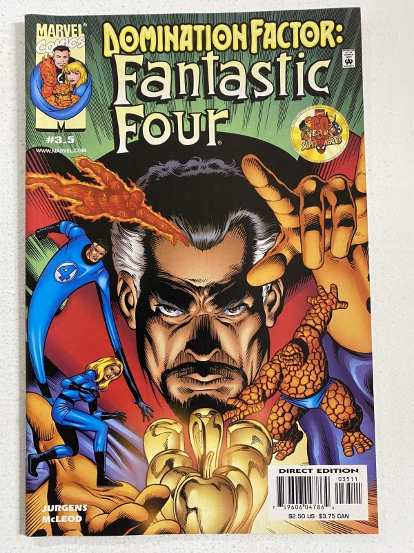 Domination Factor: Fantastic Four #3.5 (2000)