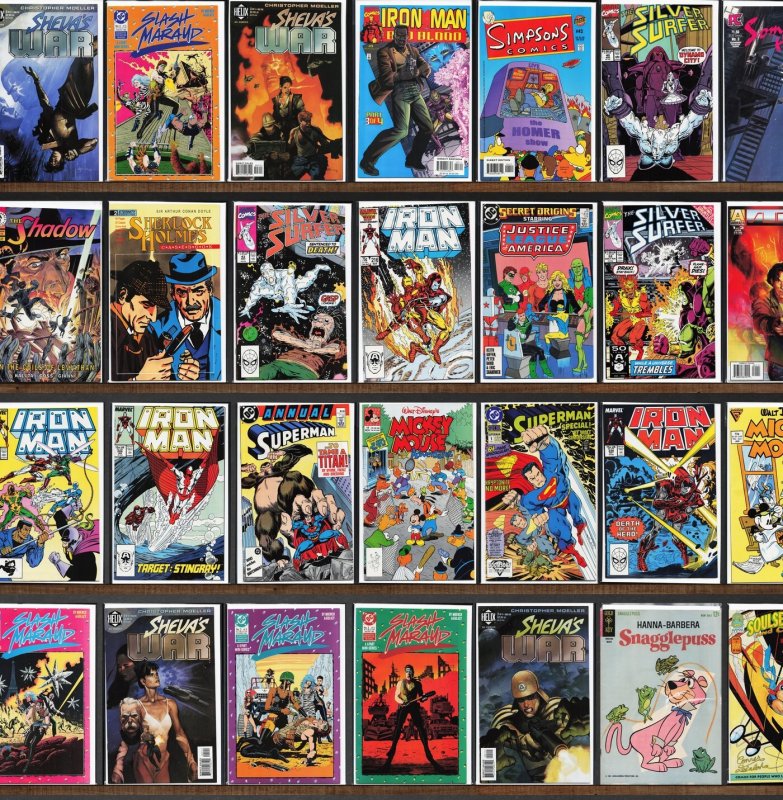 Huge Lot 130+ Comics with Mickey Mouse Adventures, Mickey Mouse & More!
