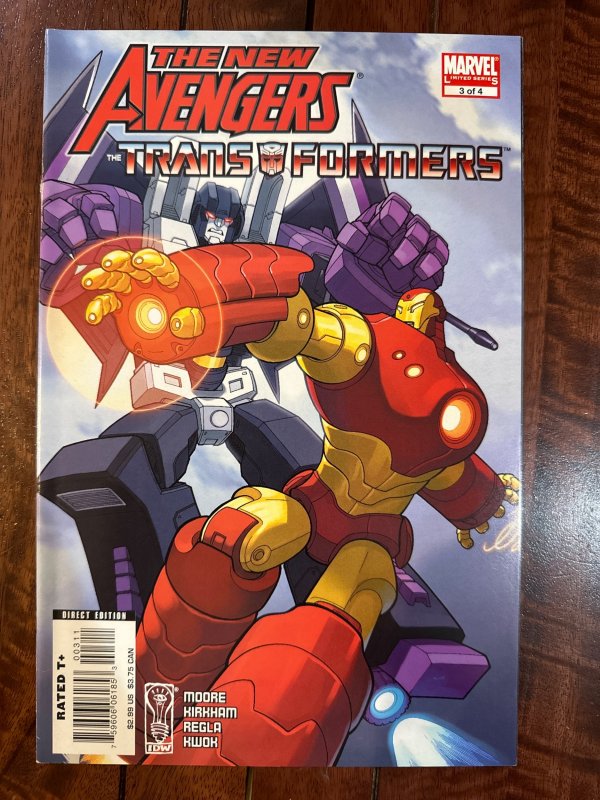New Avengers/Transformers #3 (2007)