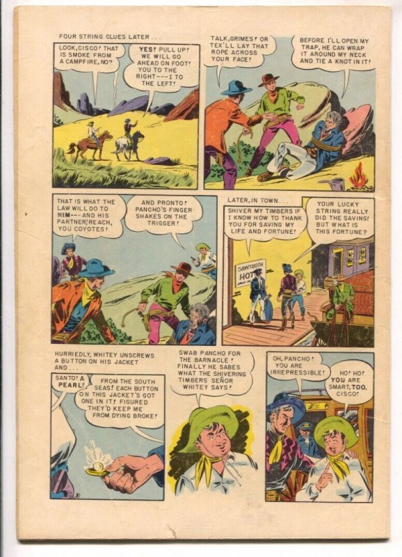 Cisco Kid #14 1953-Dell-Robert Jenny art-vampire bat feature-VG-