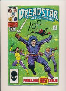 Marvel(Epic) LOT OF 3-DREADSTAR and COMPANY #1, 6, & 18 VF (PF818) 