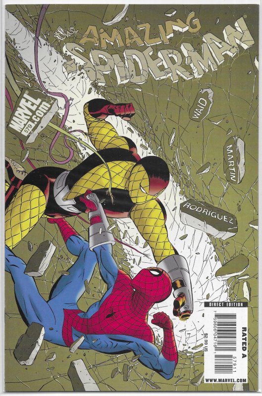 Amazing Spider-Man (vol. 2, 1998) #579 VF/NM (Unscheduled Stop 2) Waid, Shocker