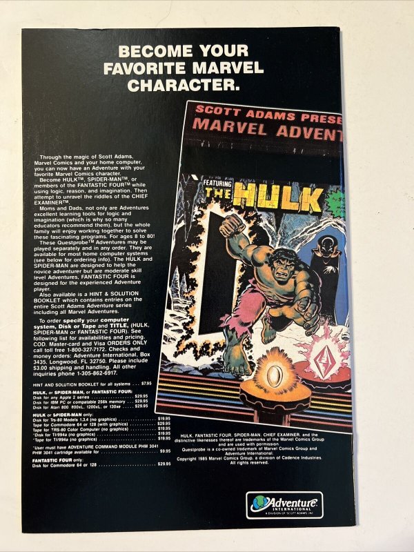 SECRET WARS II #7 + 9 (1985) Marvel Comics   1st Hate Monger App Copper Age 