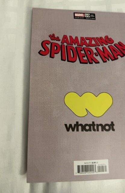 The Amazing Spider-Man #10 Brooks Cover C (2022) variant virgin