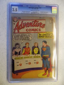 ADVENTURE COMICS # 247 DC 1ST LEGION SUPER-HEROES SUPERBOY RARE