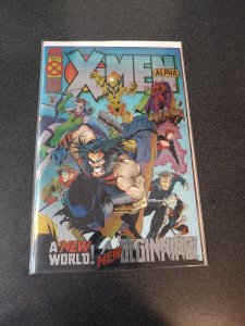 Marvel X-Men Alpha #1 Age of Apocalypse Chrome/Foil Cover
