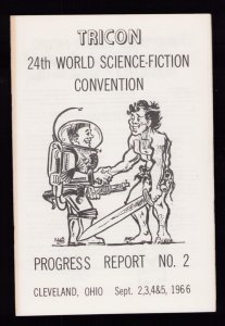 1966 TriCon 24th Wolrd Sci-Fi Convention Progress Report #2 - HTF (8.0)