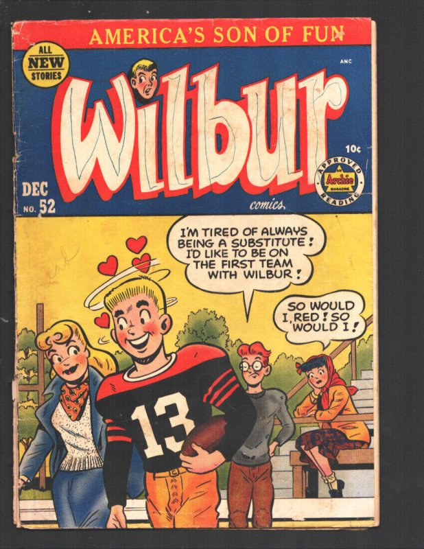 Wilbur #52 1953-Archie-Katy Keene -Laurie-Red-Bill Woggon pin-up style art-Wr...