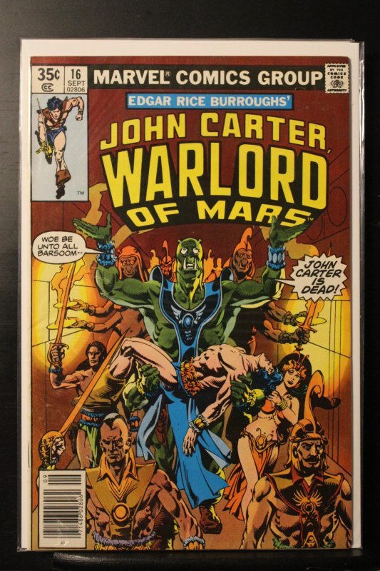 John Carter Warlord of Mars #16 (1978)